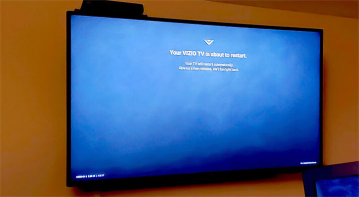 VIZIO TV STUCK ON LOGO